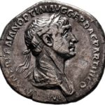 Серебряный Денарий Цезаря Публия Элия Траяна Адриана Августа, 117-138 год