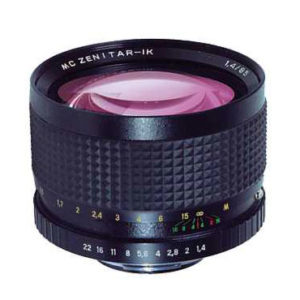 Объектив Зенитар-1К 1.4/85 мм
