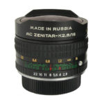 Объектив Зенитар-К 2.8/16 мм «Рыбий глаз»