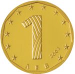 Золота монета 1 Лев (1 Lev) Болгарія