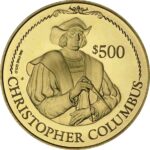 Золота монета 500 доларів Віргінських островів