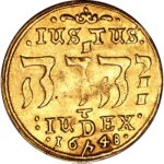 Золота монета 2 Дуката (2 Ducats, Dukater) Данія