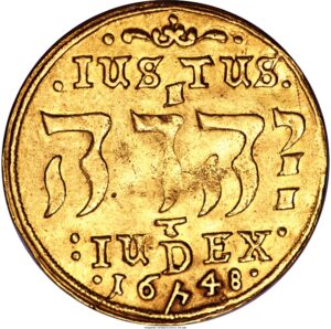 Золотая монета 2 Дуката (2 Ducats, Dukater) Дания