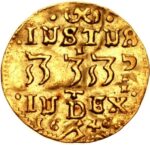 Золота монета ¼ Дуката (¼ Ducat) Данія