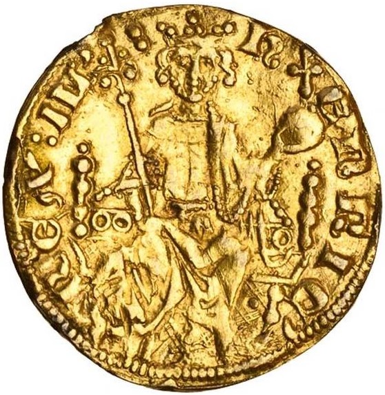 Золотая монета 1 Penny (1 пенни) Великобритания