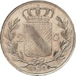 Серебряная монета 2 Гульдена (2 Gulden) Германия