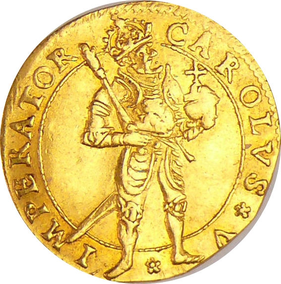 Золотая монета ½ Дуката (½ Ducat) Франция