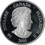 Серебряная монета 30 Долларов Канады