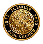 Золота монета 3000 Крон (3000 Kroner) Данія