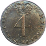 Серебряная монета 4 Пенса (4 Pence) Великобритания