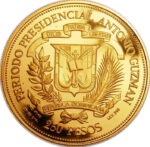 Золота монета 250 Песо (250 Pesos) Домінікана
