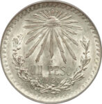 Серебряная монета 1 Песо (1 Peso) Мексика