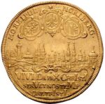 Золотая монета 8 Дукатов Германия