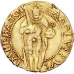 Золота монета 1 Гульден (1 Goldgulden) Франція