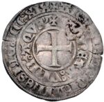 Серебряная монета Грош Средневековой Германии