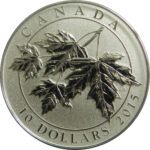 Серебряная монета 10 Долларов Канады