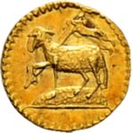 Золота монета 1/16 Дуката Німеччина