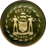 Золота монета 100 доларів Белізу
