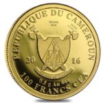 Золота монета 100 Франків (100 Francs) Камерун
