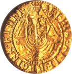 Золота монета ¼ Angel (1/4 ангела) Великобританія