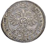 Серебряная монета 15 Крейцеров (15 Kreuzer) Германия