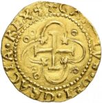 Золота монета 4 Крони (4 Coronas) Іспанія