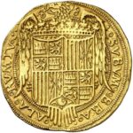 Золота монета 10 Прінсіпадо (10 Principados) Іспанія