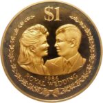 Золота монета 1 Долар Островів Кука