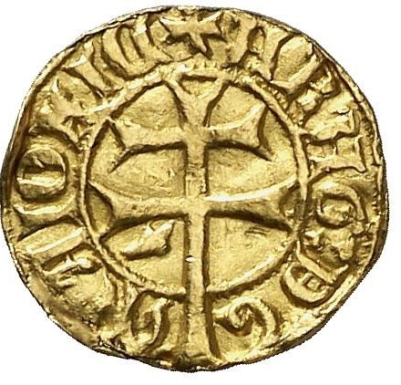 Золотая монета ⅛ Реала (⅛ Real) Испания