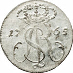 Серебряная монета Трояк (3 гроша) Средневековой Польши