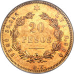 Золота монета 20 Песо (20 Pesos) Коста-Ріка