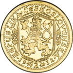 Золота монета 2 Дуката (2 Dukáty) Чехословаччина