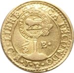 Золота монета ½ Ескудо (½ Escudo) Коста-Ріка