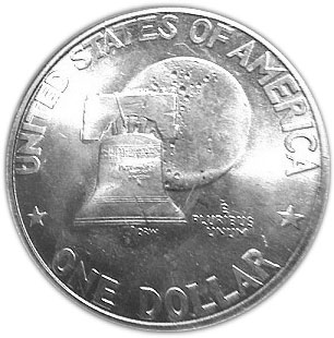 Серебряная монета 1 Доллар (One Dollar) США