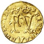 Золота монета Дуката (½ Ducado) Іспанія