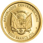 Золота монета 1000 Франків (1000 Francs) ЦАР