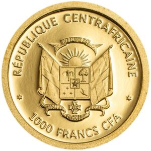 Золотая монета 1000 Франков (1000 Francs) ЦАР