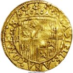 Золота монета 1 Прінсіпадо (1 Principado) Іспанія