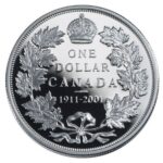 Серебряная монета 1 Доллар Канады