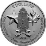 Серебряная монета 2 Доллара Канады