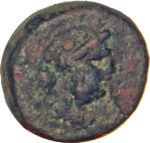 Медная монета Дихалк Древней Греции