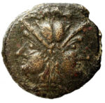 Медная монета Асс Древней Греции