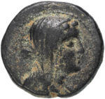 Медная монета Халк Древней Греции