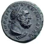 Медная монета Квадранс древнего Рима