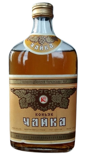 Коньяк Чайка 0,38 л. Украина
