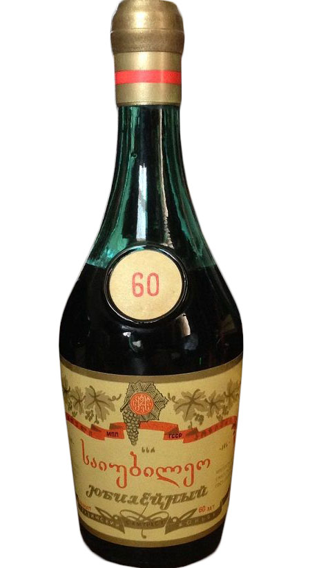 Коньяк Юбилейный (60 лет) 0,5 л. 70-е Грузия
