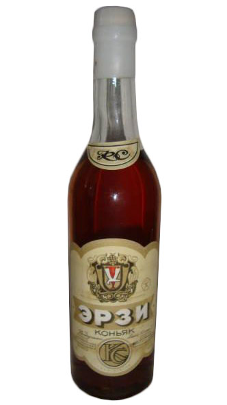 Чечено-ингушский коньяк Эрзи 0,5 л. ЧИАССР