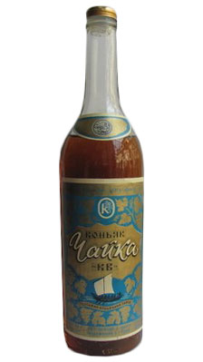 Коньяк Чайка 0,5 л. 70-е, Украина