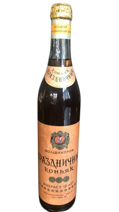 Коньяк Праздничный 0,5 л. Молдавия