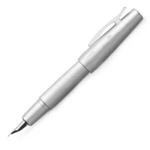 Перьевая ручка Faber-Castell E-motion Pure Silver
